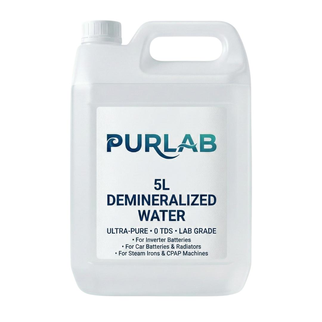Distilled / Deionised Water - 5 Liters
